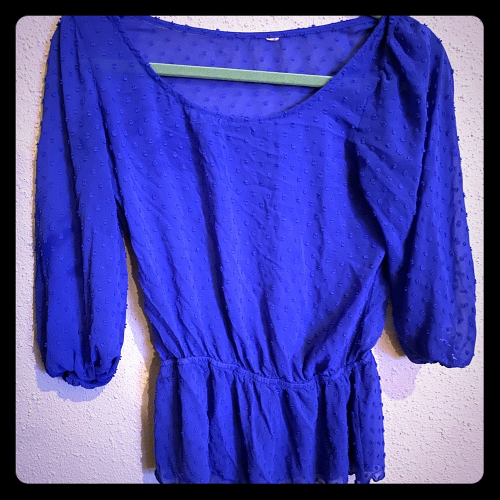 🔴Sheer blouse